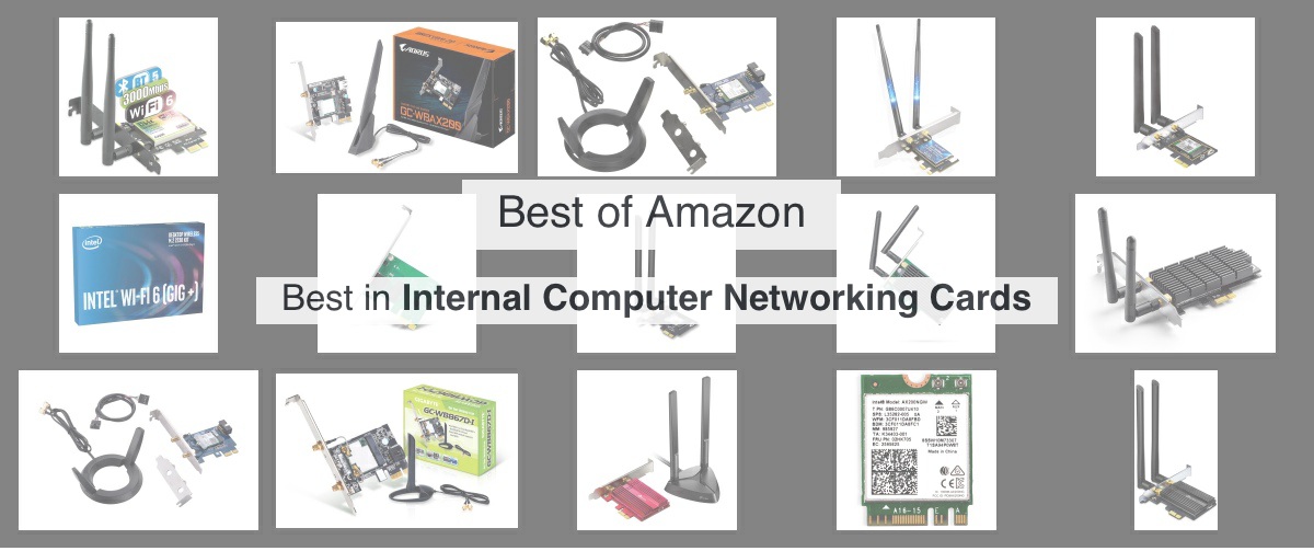Top 15 Internal Computer Networking Cards on Amazon by Reddit Upvotes